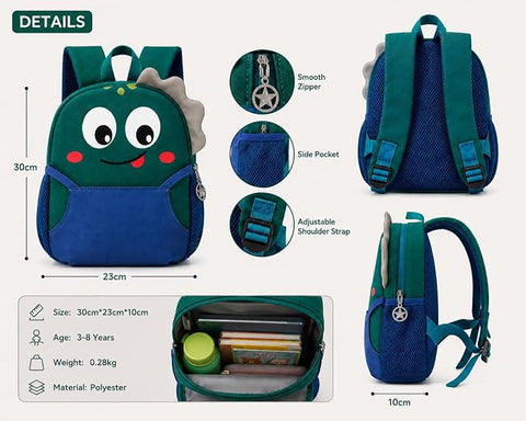 Kids Cartoon Animal Backpack for Boys & Girls