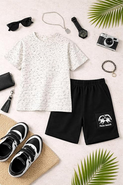 Boys Summer Wear 2-Piece Outfit Set
