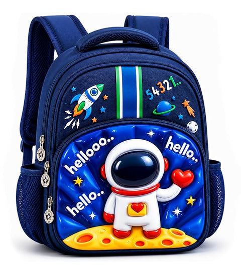 Kids Backpack with 3D Cartoon Design