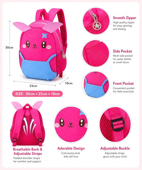 Kids Cartoon Animal Backpack for Boys & Girls