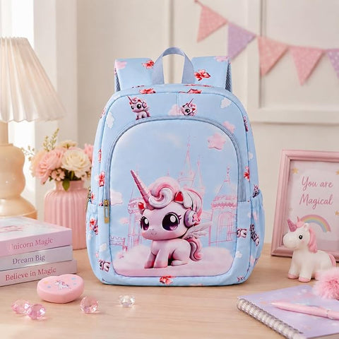 Kids Unicorn School Bag Backpack for Girls