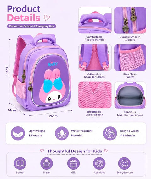 Hard Shell 3D Cartoon Kids School Bag