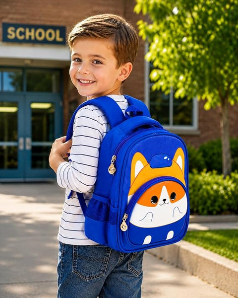 3D Cartoon School Bag Backpack for Kids