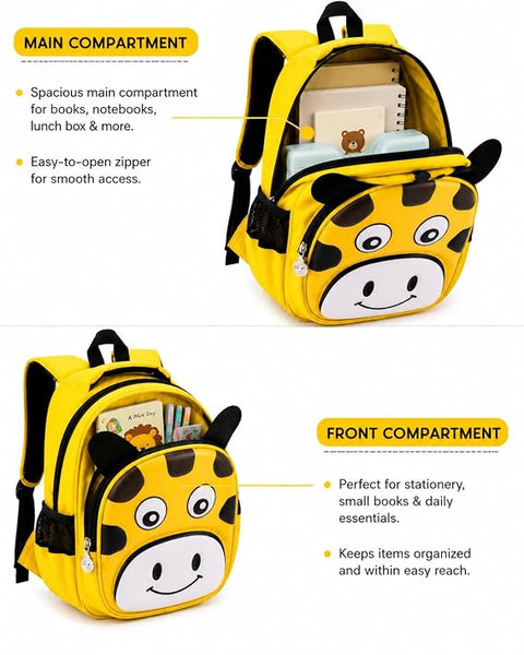 Kids 3D Cartoon School Backpack for Boys N Girls