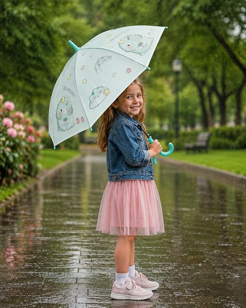 Kids Dinosaur Umbrella | Auto Open Sun & Rain Umbrella