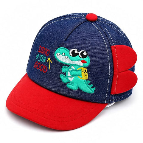 Cartoon Denim Cap for 1-12 Months Infant Baby Boy Girl