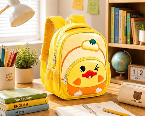 3D Cartoon School Bag Backpack for Kids