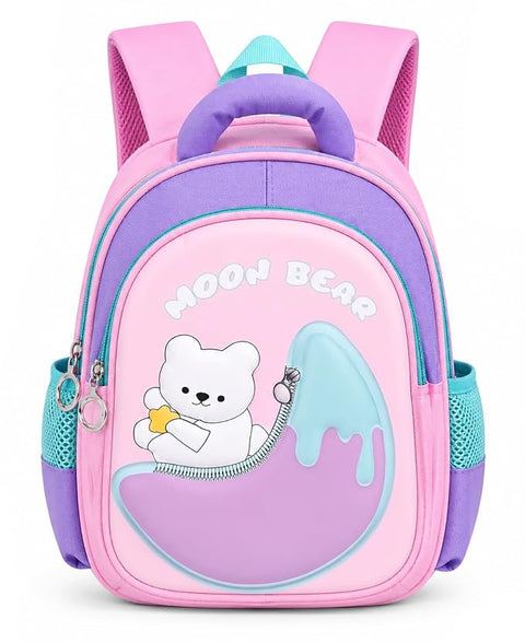 Kids Cute Moon Bear Preschool Bag