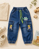 Denim Cargo Joggers for Infant Toddler Baby Boy n Girl