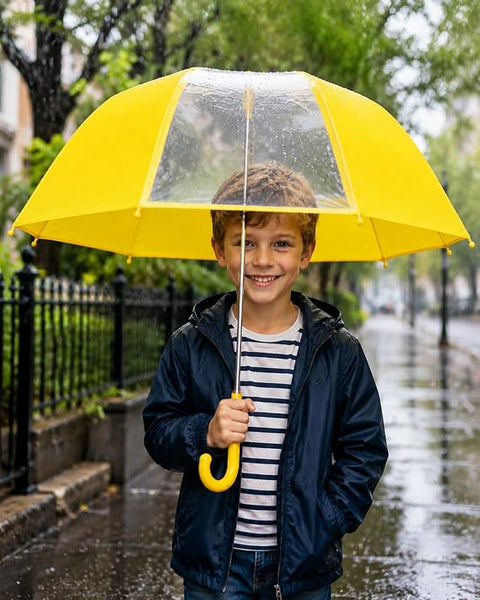 Kids 3D Dinosaur Umbrella | Easy Slide Open School Umbrella