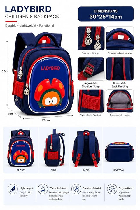 Hard Shell 3D Cartoon Kids School Bag