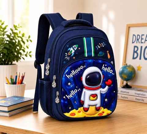 Kids Backpack with 3D Cartoon Design