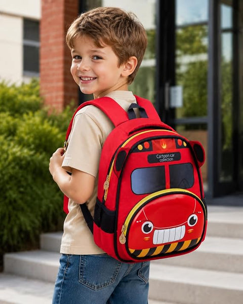 3D Cartoon School Bag Backpack for Kids