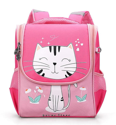 Kids Cartoon Flap School Backpack for Boys & Girls