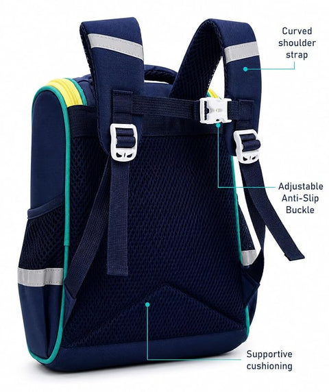 Kids Cartoon Flap School Backpack for Boys & Girls