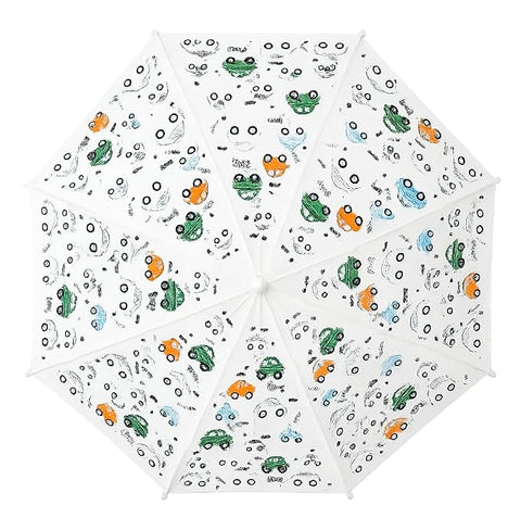 Kids Car Colour Changing Magic Umbrella with Whistle