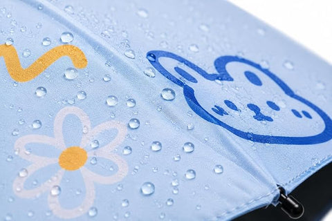 All Over Print 5 Fold Mini Travel Umbrella