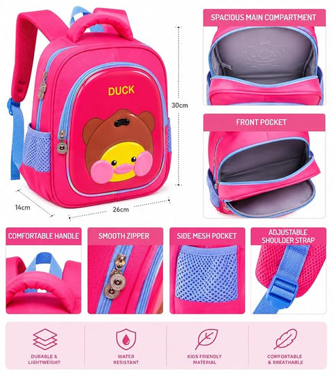 Hard Shell 3D Cartoon Kids School Bag