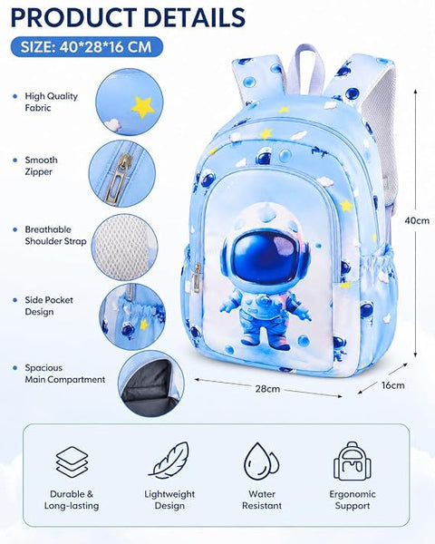 Kids Cartoon School Bag Backpack for Boys n Girls