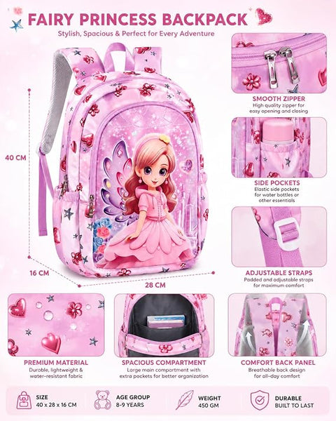 Kids Cartoon School Bag Backpack for Boys n Girls