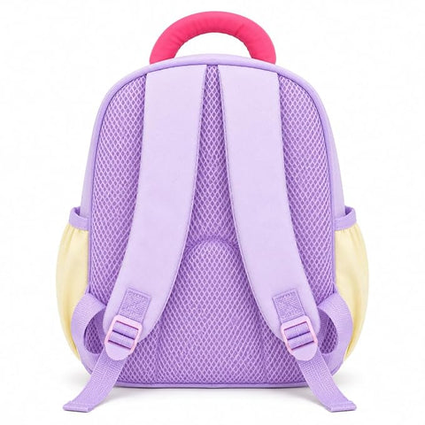 Kids Dino & Bunny School Bag Backpack with Coin Purse