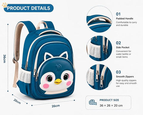 Kids 3D EVA Birdie School Bag