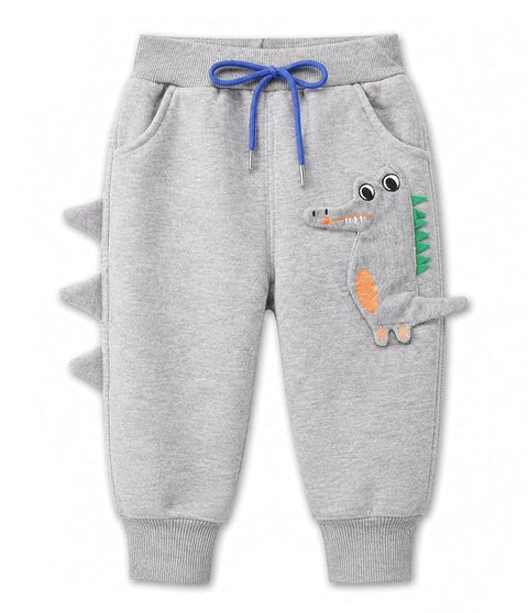 Winter Dino Joggers for Infant Boys n Girls