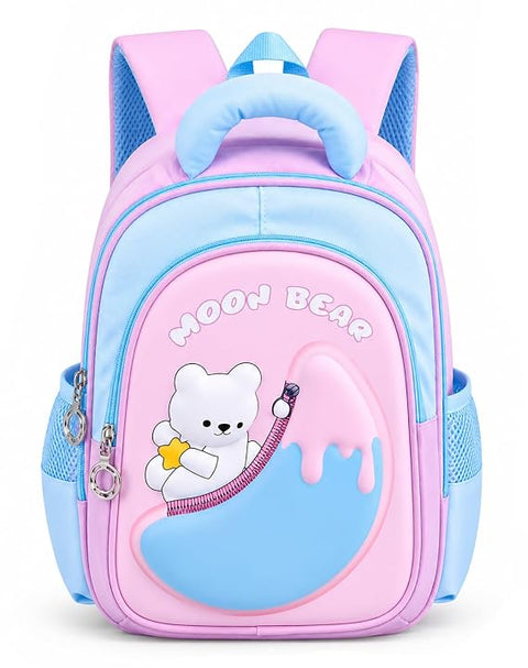 Kids Cute Moon Bear Preschool Bag