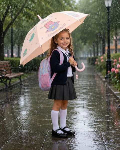 Kids Dinosaur Umbrella | Auto Open Sun & Rain Umbrella