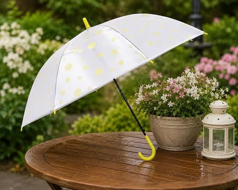 Classy Polka Dot Umbrella for Women & Girls