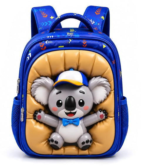 3D Puffy Cartoon Backpack School Bag for Kids