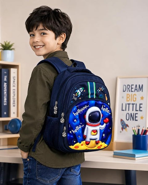 Kids Backpack with 3D Cartoon Design