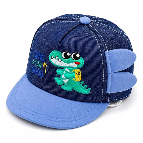 Cartoon Denim Cap for 1-12 Months Infant Baby Boy Girl
