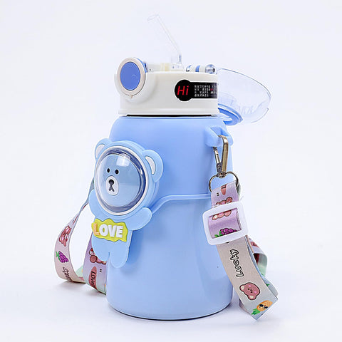 Kids Vacuum Insulated Stainless Steel Thermos Flask Water Bottle-550Ml