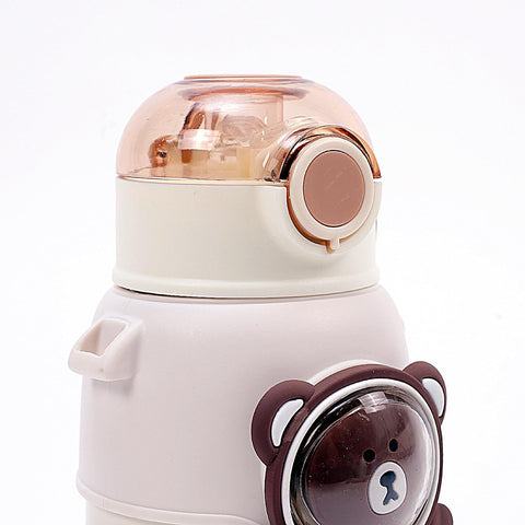 Kids Vacuum Insulated Stainless Steel Thermos Flask Water Bottle-550Ml