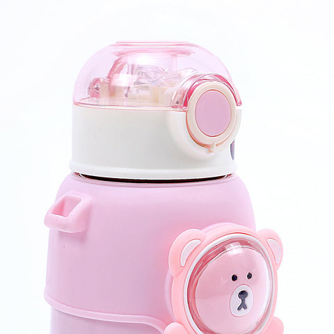 Kids Vacuum Insulated Stainless Steel Thermos Flask Water Bottle-550Ml