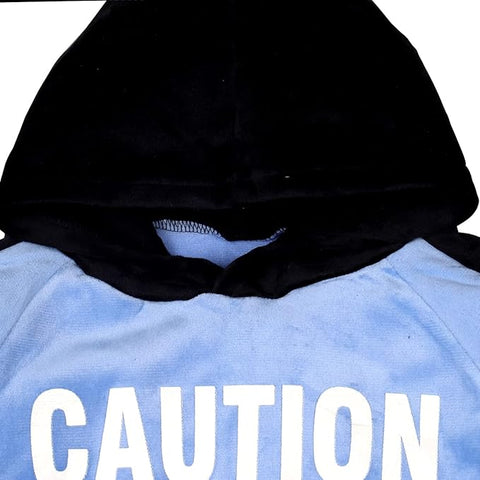 Kids Winter Warm Pull-over Sweatshirt Hoodie & Pajama Set