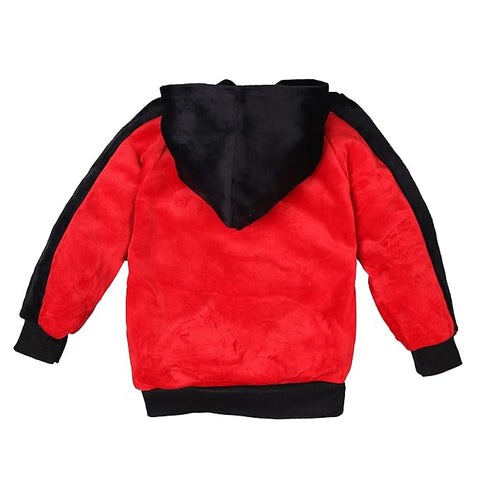Kids Winter Warm Pull-over Sweatshirt Hoodie & Pajama Set