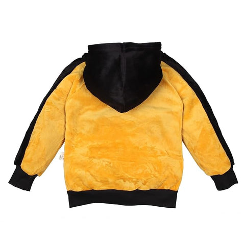Kids Winter Warm Pull-over Sweatshirt Hoodie & Pajama Set