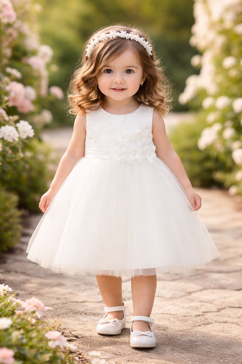 Girls Sequins Frill Mesh Cocktail Party Long Tutu Dress Frock Gown