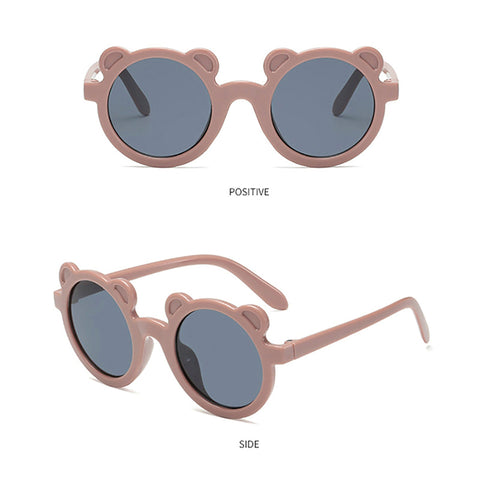 Playful Bear🐻 Charm: Kids' Cartoon Sunglasses 👓 for Sun-Kissed Adventures