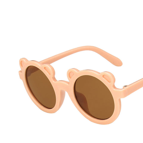 Playful Bear🐻 Charm: Kids' Cartoon Sunglasses 👓 for Sun-Kissed Adventures