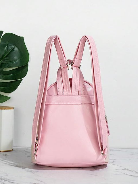 Girl’s Luxurious Shiny Shimmer Glitter Light Pink 🦄 Unicorn Mini Bag Backpack Party Picnic Fancy Fashion School Bag Backpack for Girls