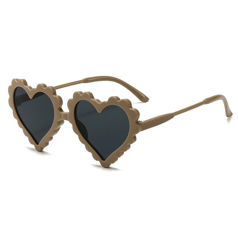 🌈 Love Heart Sunglasses for Kids (Ages 2-10) - Spread Love and Style Under the Sun! 💖