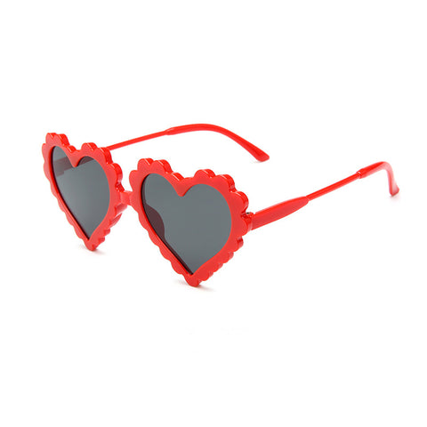 🌈 Love Heart Sunglasses for Kids (Ages 2-10) - Spread Love and Style Under the Sun! 💖