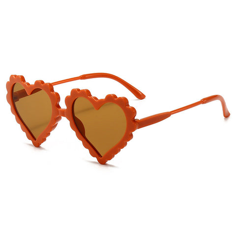 🌈 Love Heart Sunglasses for Kids (Ages 2-10) - Spread Love and Style Under the Sun! 💖