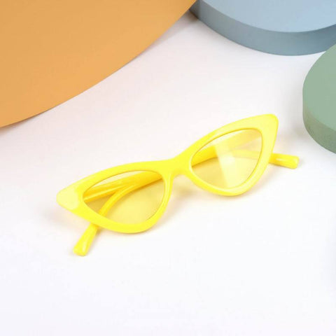 Trendy Triangle Cat Eye 😺 Sunglasses  🕶️for Kids (Ages 2-10)