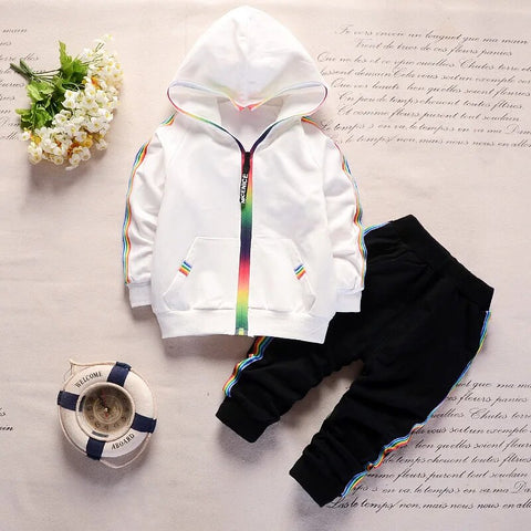 Kid's Full Sleeve Sweatshirt Hoodie and Jogger Pant Clothing Set