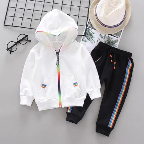 Kid's Full Sleeve Sweatshirt Hoodie and Jogger Pant Clothing Set