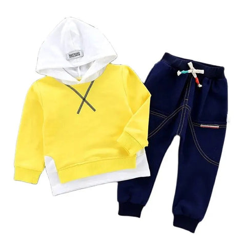 Kid's Full Sleeve Sweatshirt Hoodie and Jogger Pant Clothing Set